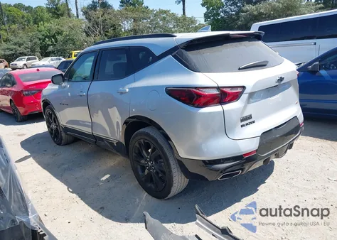 2021 Chevrolet Blazer Fwd Rs из США, поврежденный, VIN 3GNKBERS3MS531879